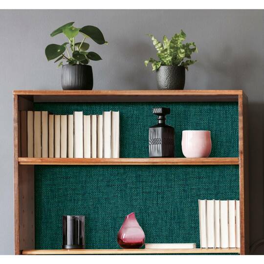 RoomMates Faux Grasscloth Weave Peel & Stick Wallpaper